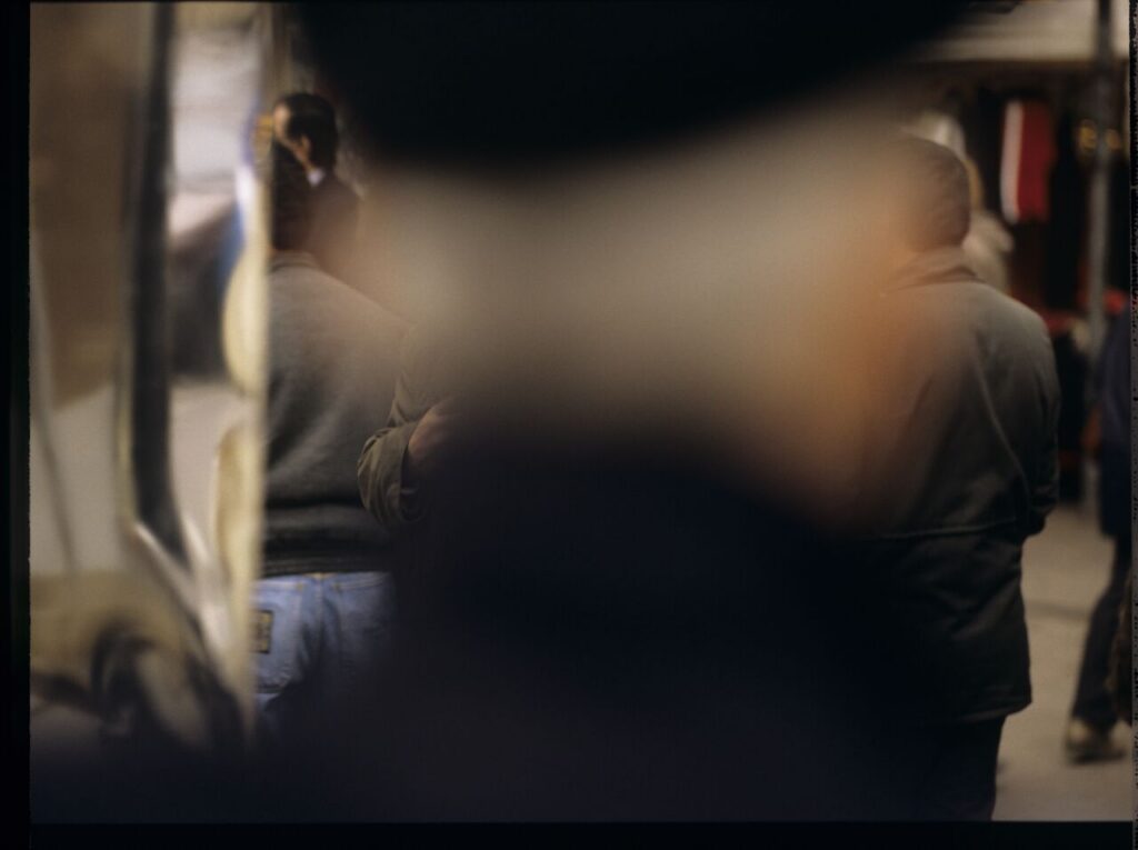 Karol (Zbigniew Zamachowski) on a Parisian street.