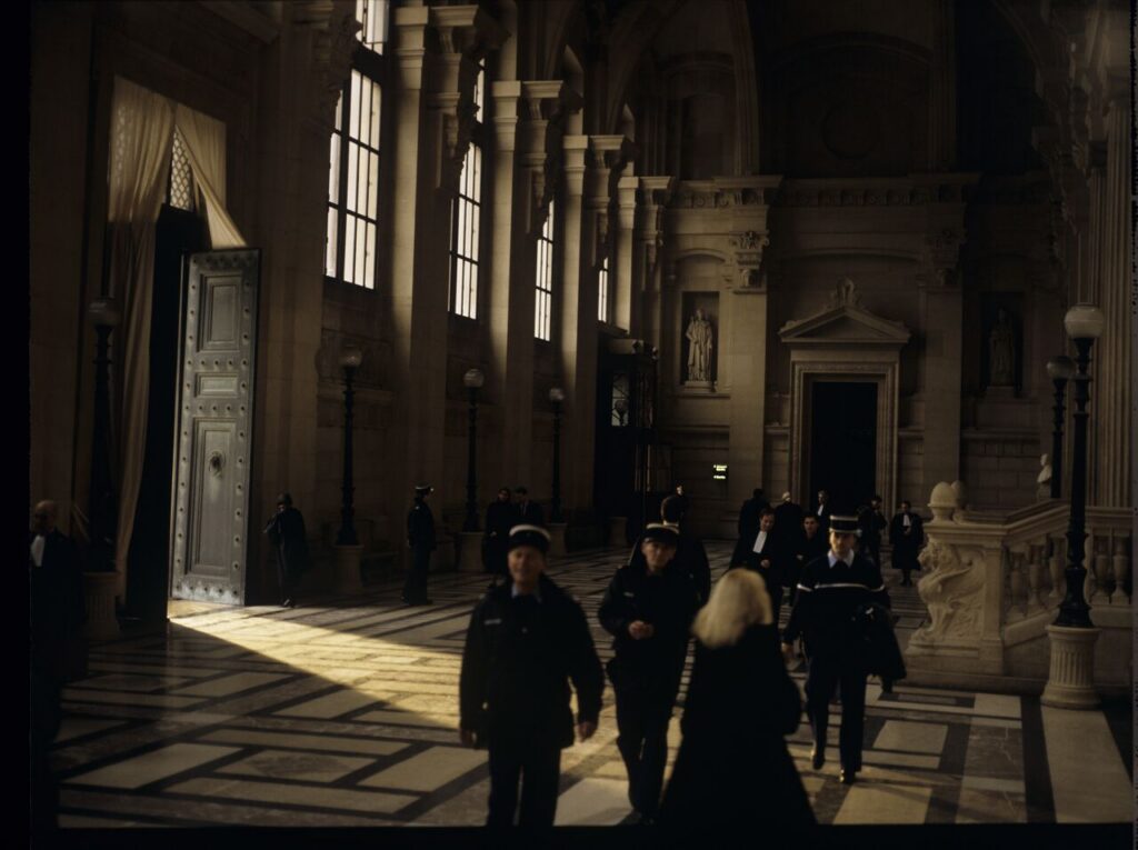 Hall of the Parisian Palace of Justice.