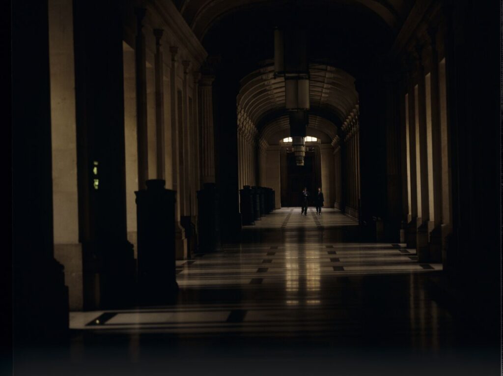 Hall of the Parisian Palace of Justice.