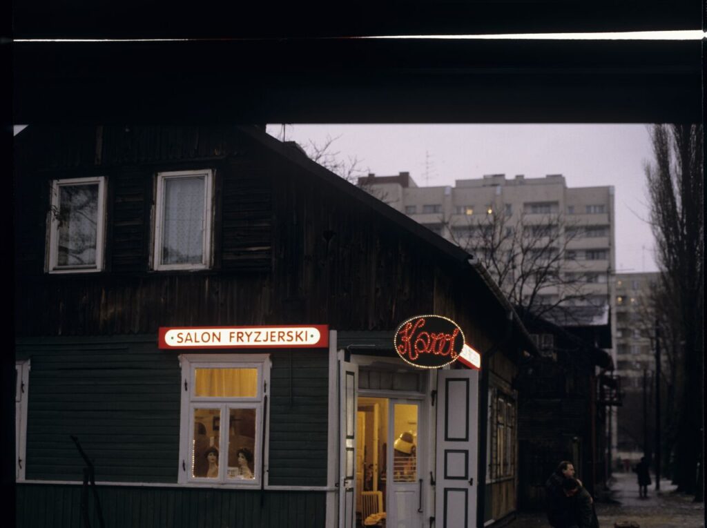 Beaten on airport by luggage thieves, Karol (Zamachowski) hardly reaches the house of his brother Jurek (Stuhr).