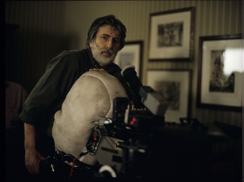 Edward Kłosiński (cinematographer) at a camera.