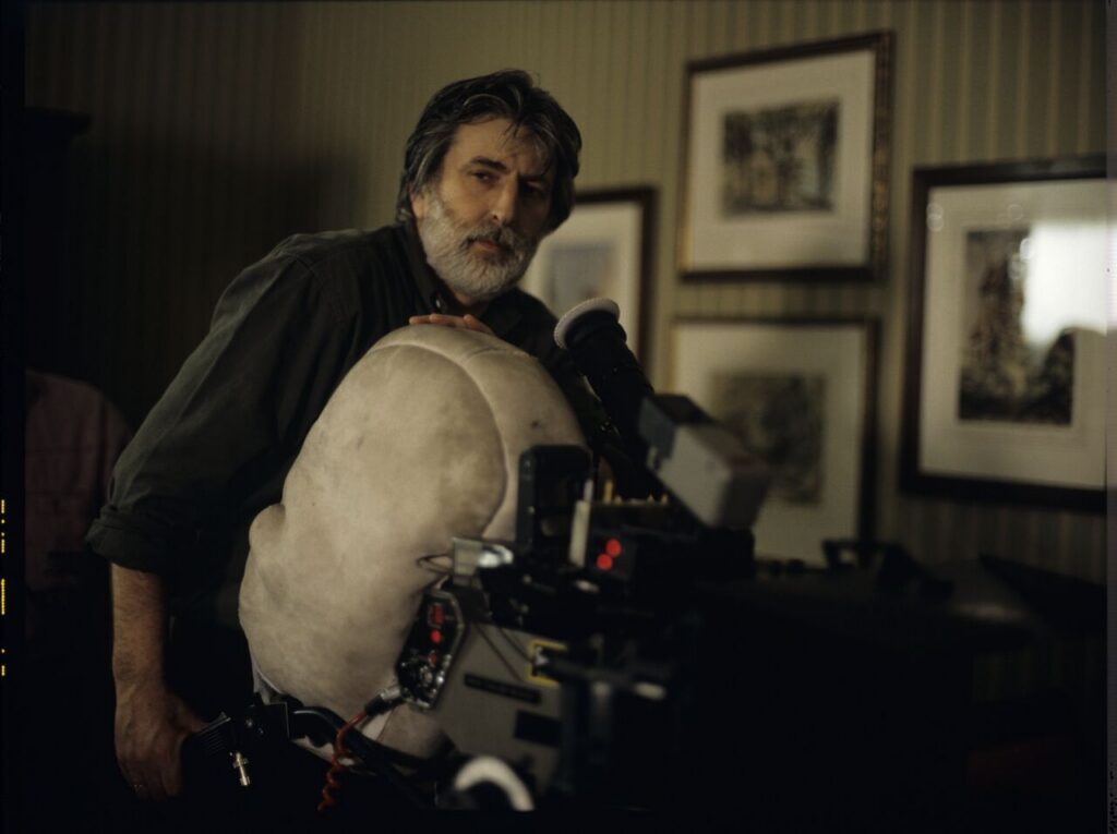 Edward Kłosiński (cinematographer) at a camera.