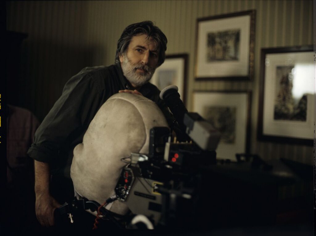 Edward Kłosiński (cinematographer) at a camera.