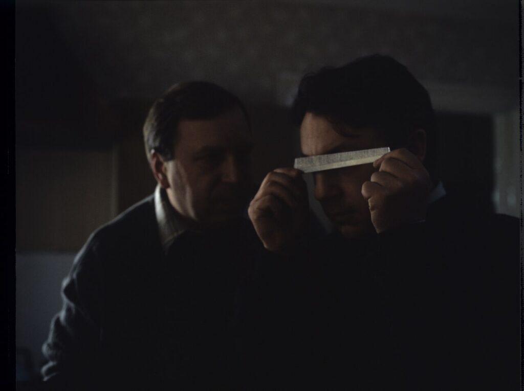 Karol Karol (Zbigniew Zamachowski) and Jurek, Karol's brother (Jerzy Stuhr).