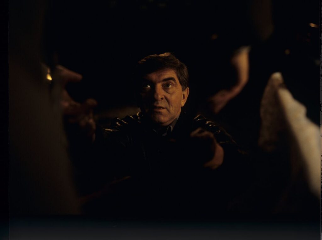 Mr. Bronek (Jerzy Trela), who is not only Karol's driver but also a trusted intermediary for handling difficult matters.