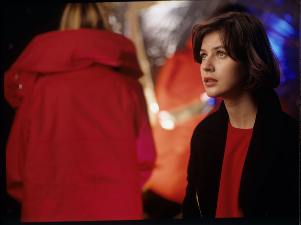 Główna bohaterka filmu Valentine (Irène Jacob).