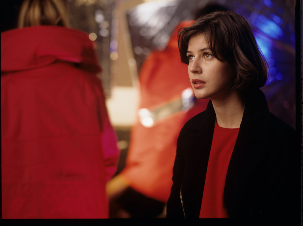 Główna bohaterka filmu Valentine (Irène Jacob).