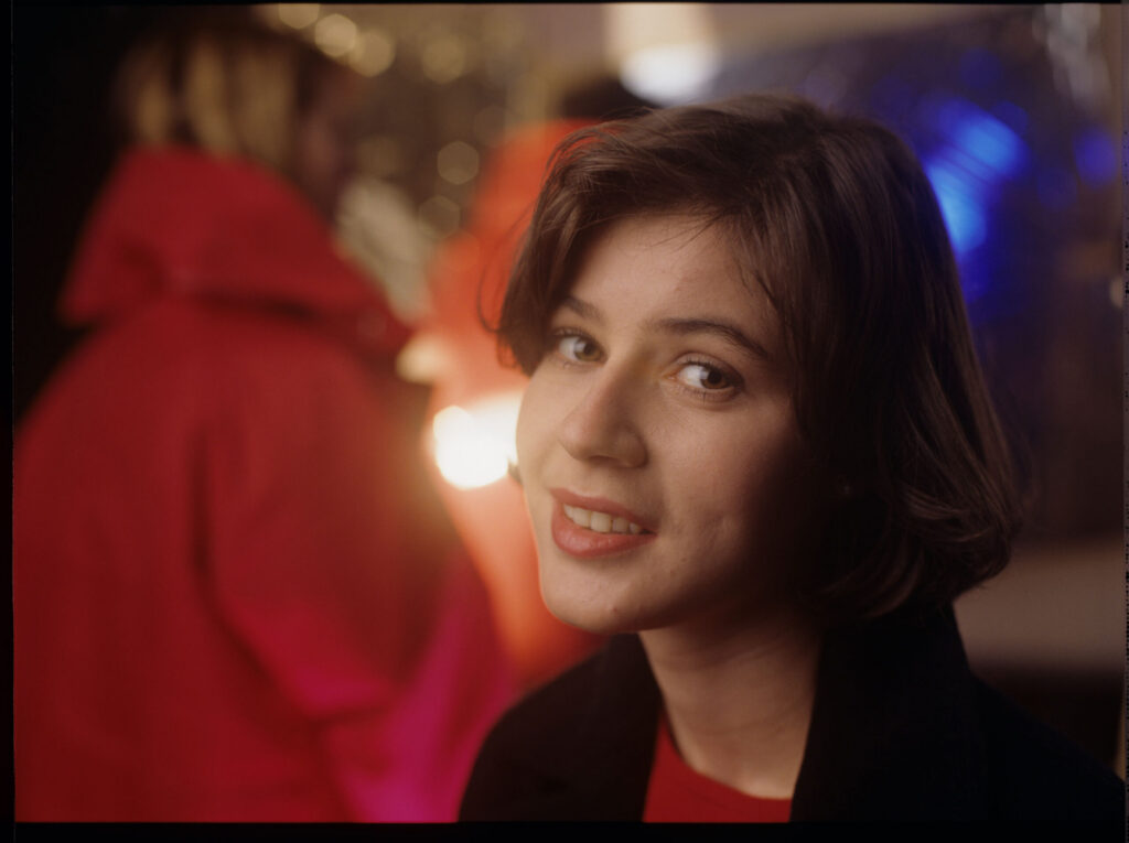The main character of the movie Valentine (Irène Jacob).