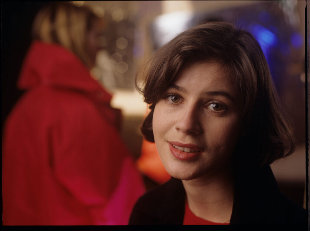 The main character of the movie Valentine (Irène Jacob).
