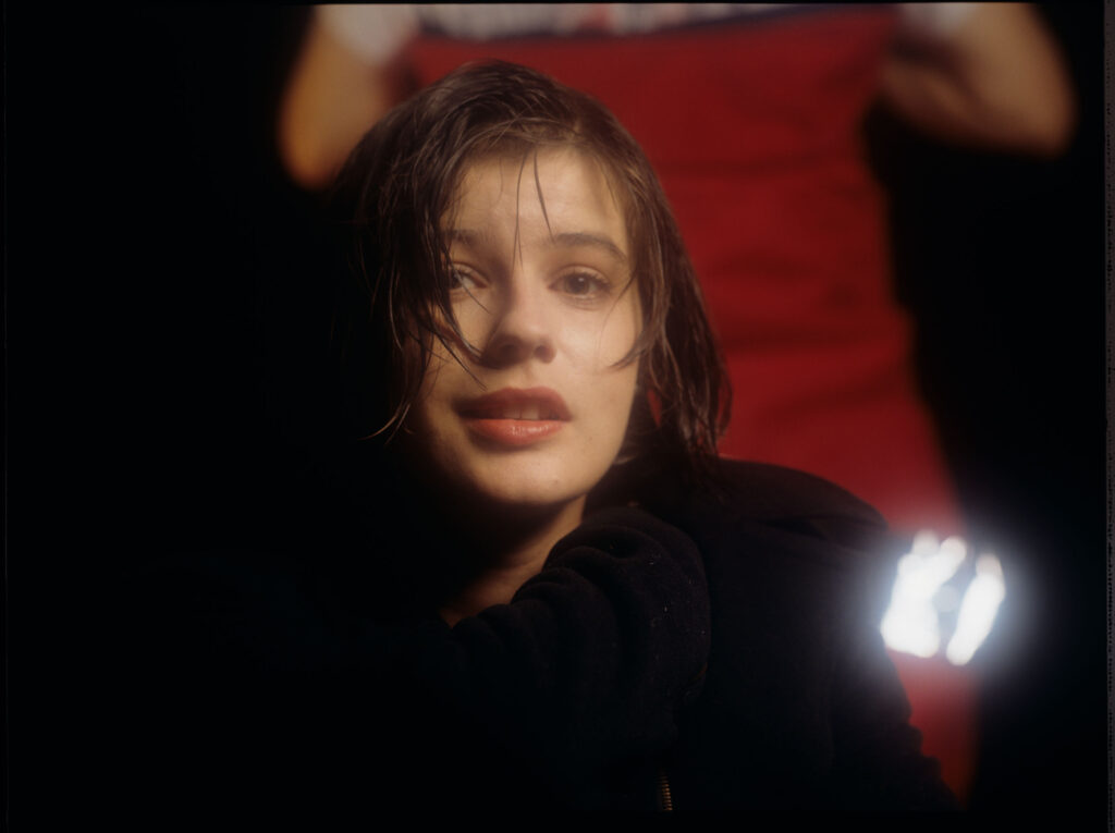 Główna bohaterka filmu Valentine (Irène Jacob).