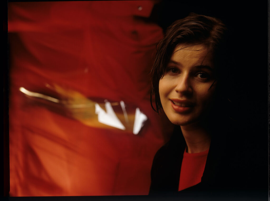 Główna bohaterka filmu Valentine (Irène Jacob).