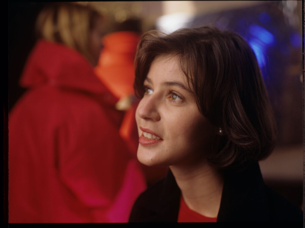 Główna bohaterka filmu Valentine (Irène Jacob).