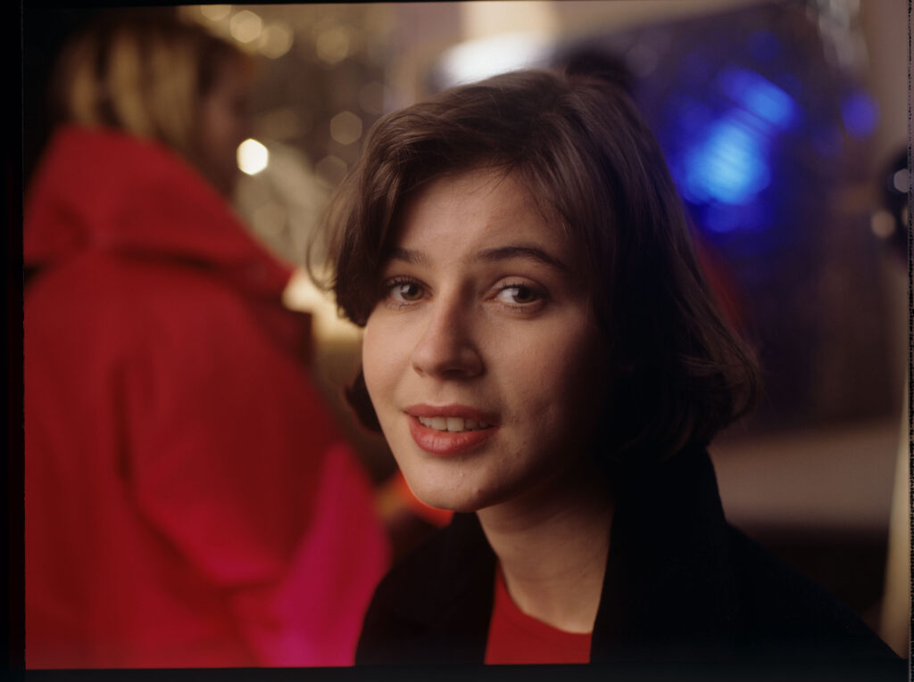 Główna bohaterka filmu Valentine (Irène Jacob).
