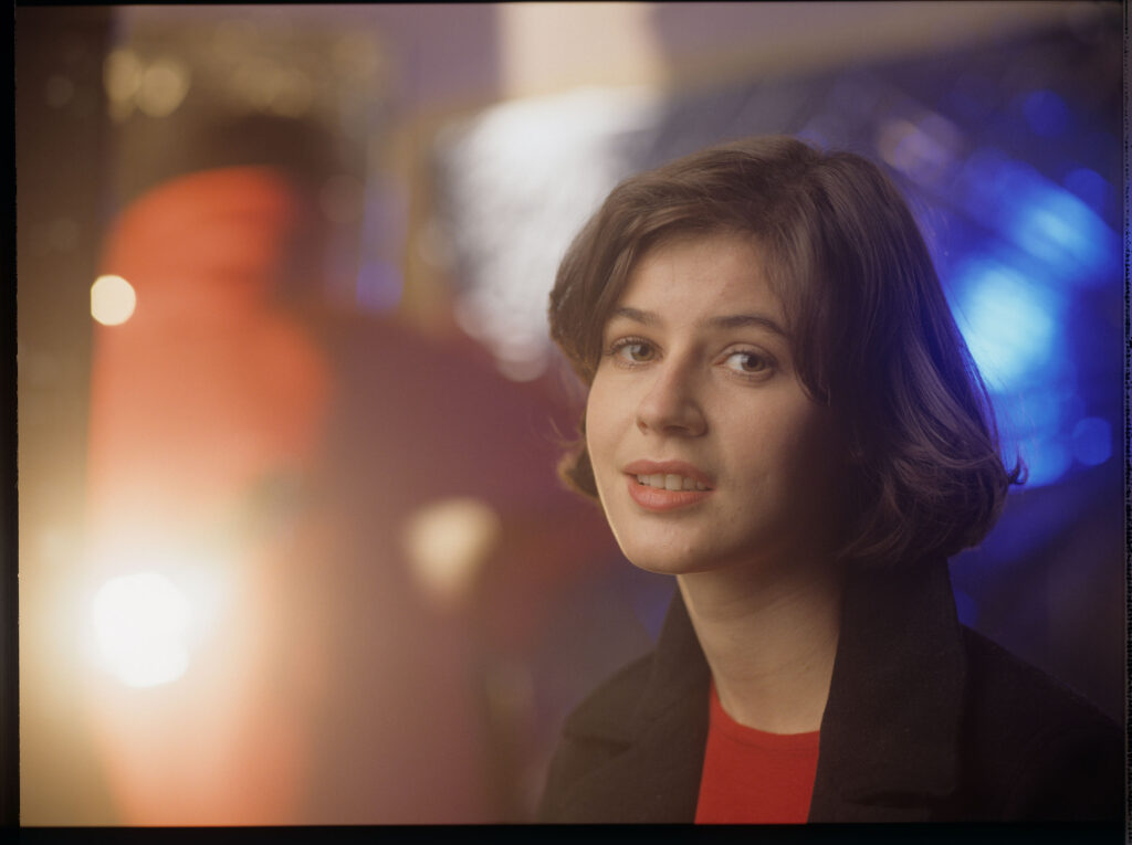 Główna bohaterka filmu Valentine (Irène Jacob).