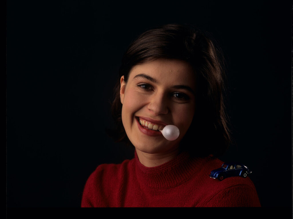 Główna bohaterka filmu Valentine (Irène Jacob).