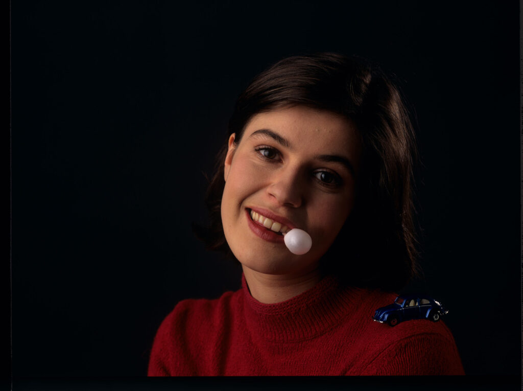 Główna bohaterka filmu Valentine (Irène Jacob).