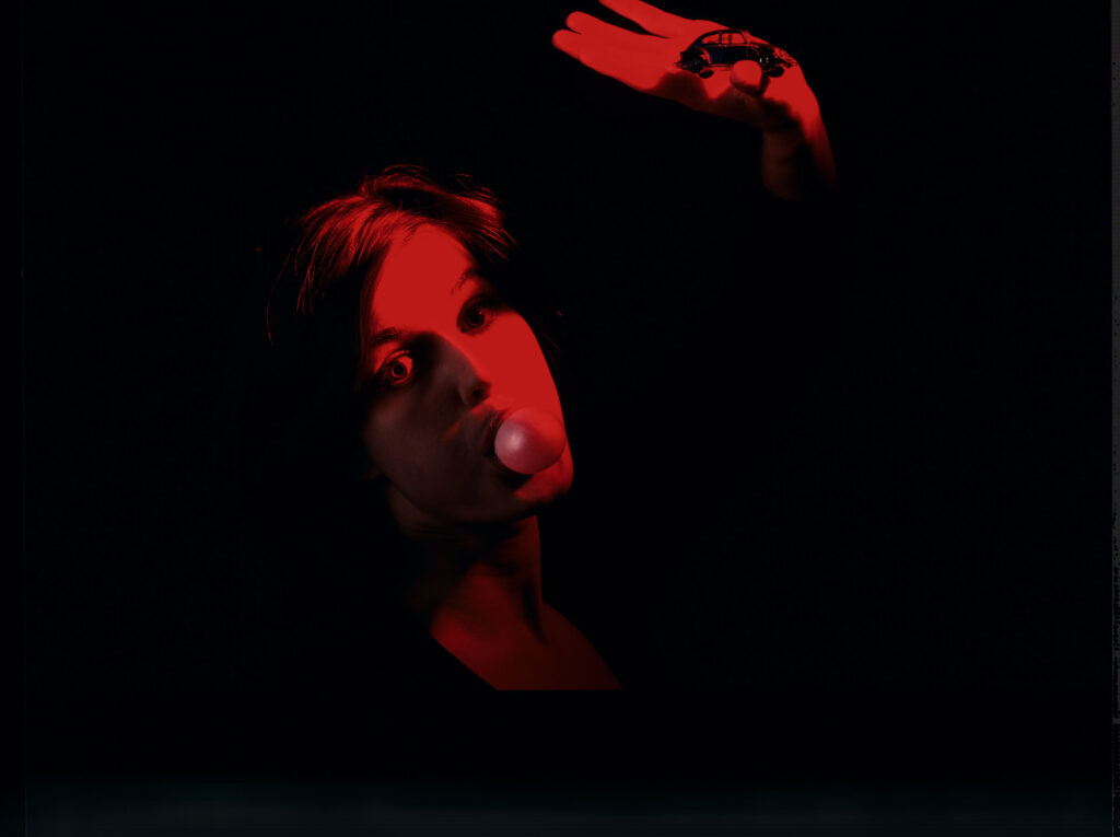 Główna bohaterka filmu Valentine (Irène Jacob).