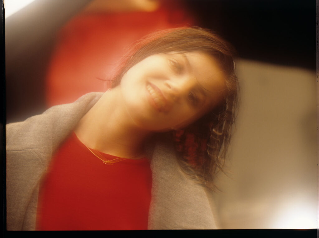 Główna bohaterka filmu Valentine (Irène Jacob).