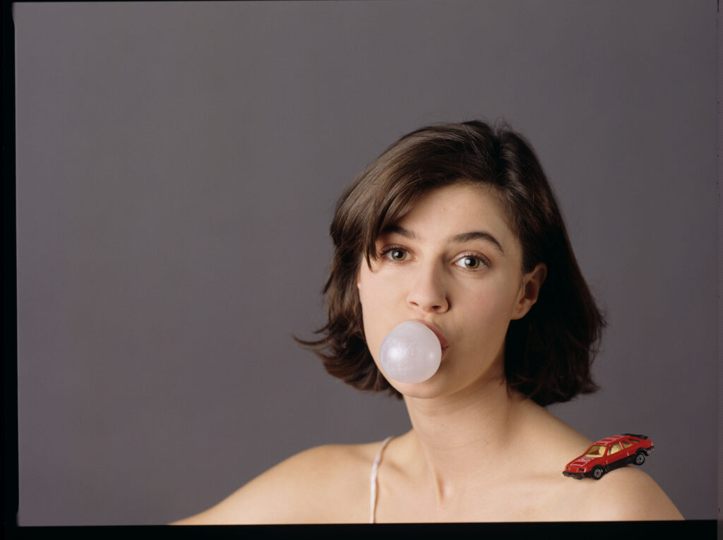 Główna bohaterka filmu Valentine (Irène Jacob).