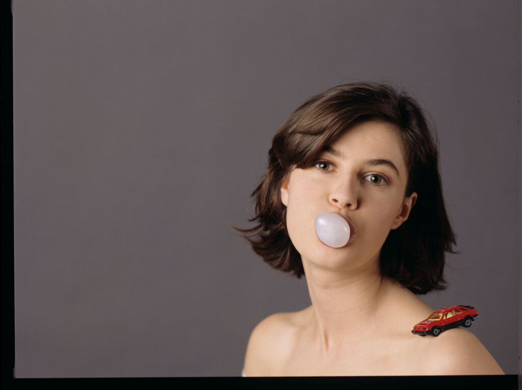 Główna bohaterka filmu Valentine (Irène Jacob).