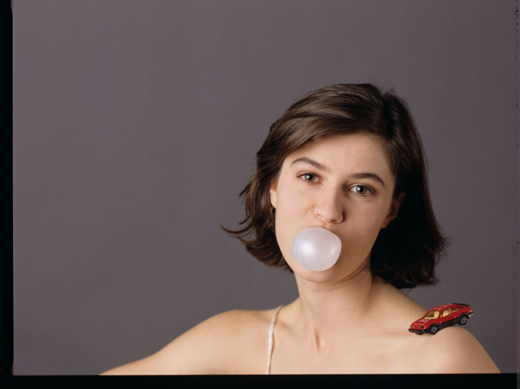 Główna bohaterka filmu Valentine (Irène Jacob).