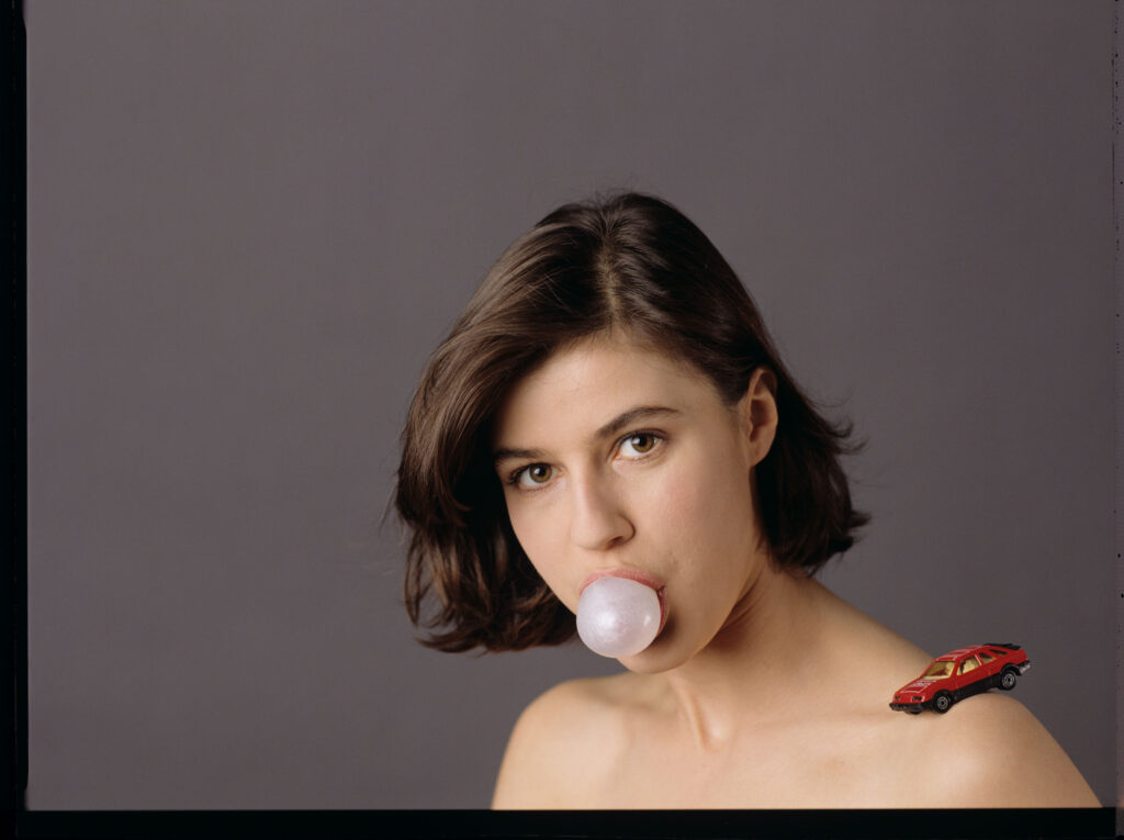 Główna bohaterka filmu Valentine (Irène Jacob).