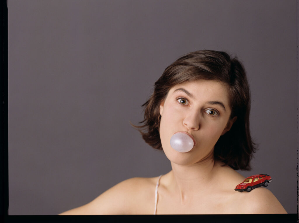 Główna bohaterka filmu Valentine (Irène Jacob).