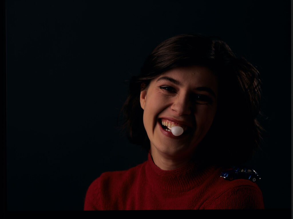 Główna bohaterka filmu Valentine (Irène Jacob).