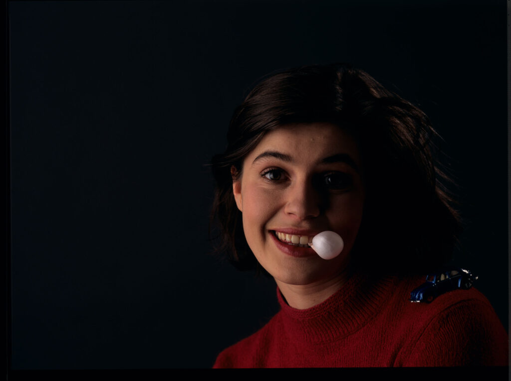 Główna bohaterka filmu Valentine (Irène Jacob).