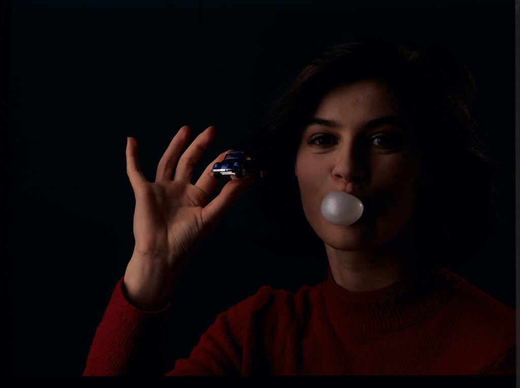 Główna bohaterka filmu Valentine (Irène Jacob).