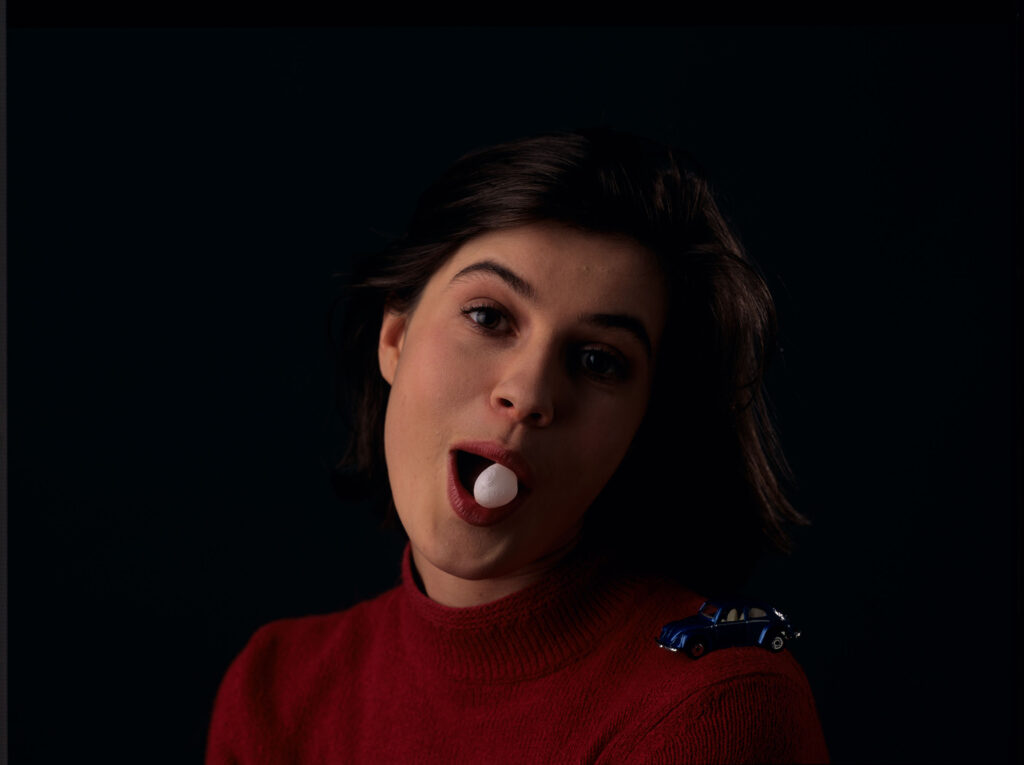 Główna bohaterka filmu Valentine (Irène Jacob).