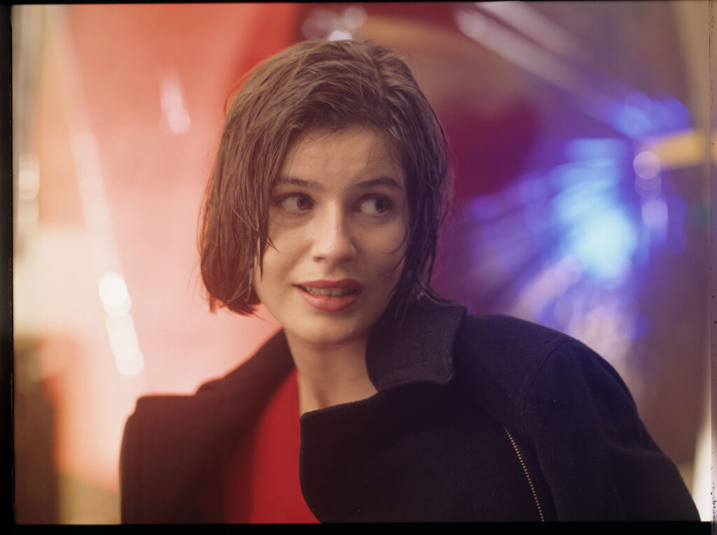 Główna bohaterka filmu Valentine (Irène Jacob).
