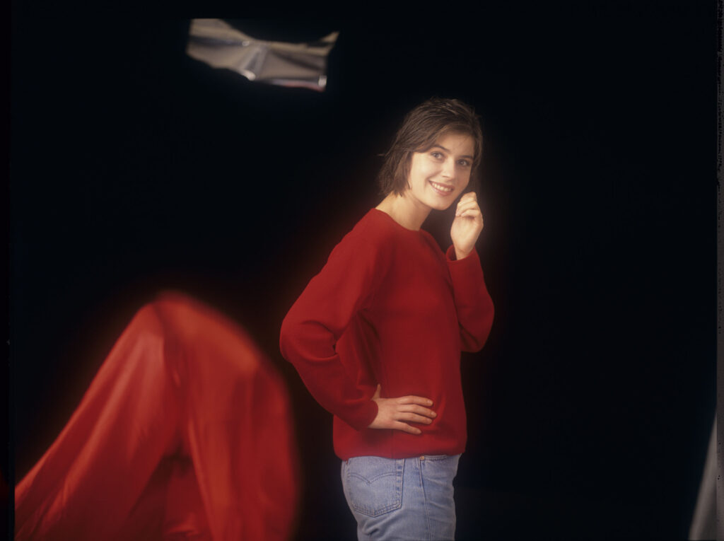 Główna bohaterka filmu Valentine (Irène Jacob).