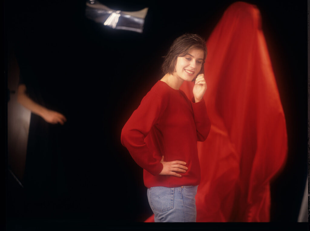 Główna bohaterka filmu Valentine (Irène Jacob).