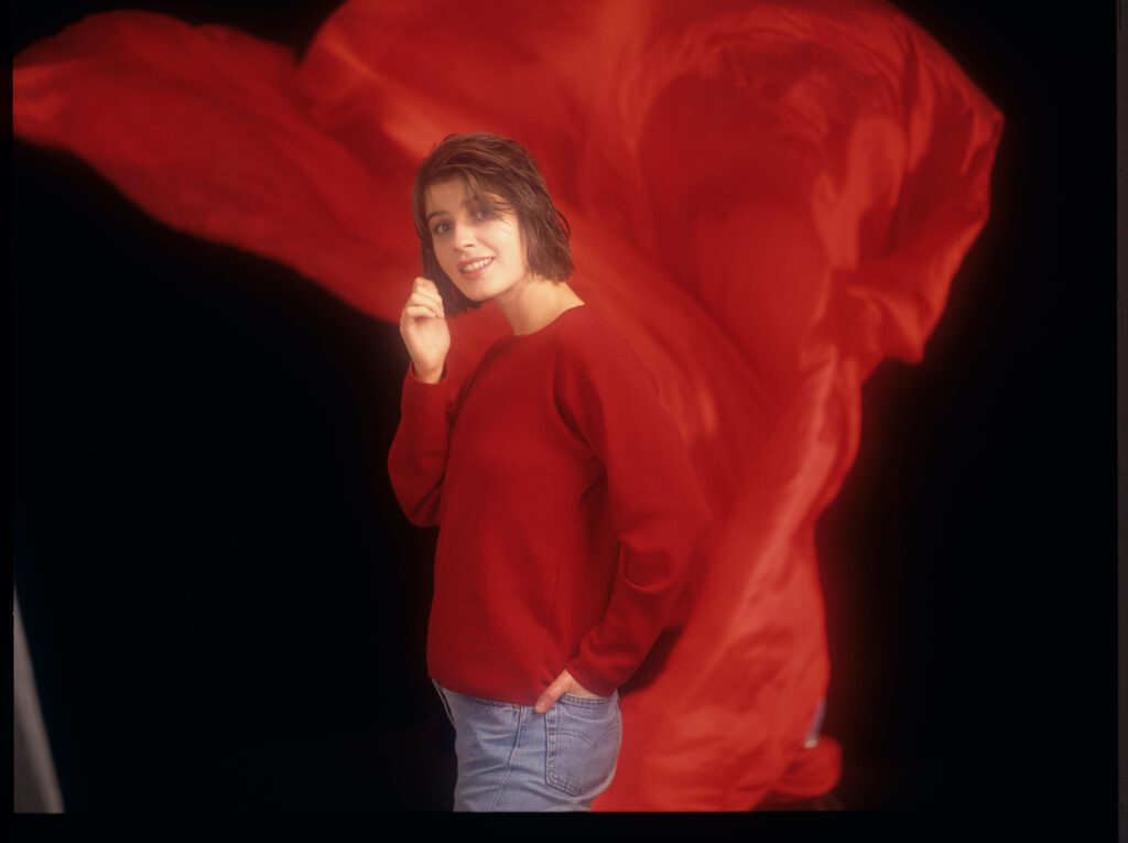 Główna bohaterka filmu Valentine (Irène Jacob).