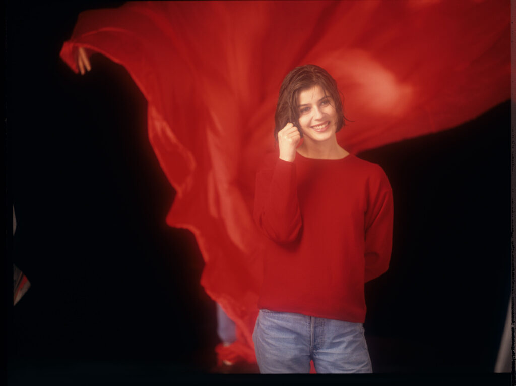 Główna bohaterka filmu Valentine (Irène Jacob).
