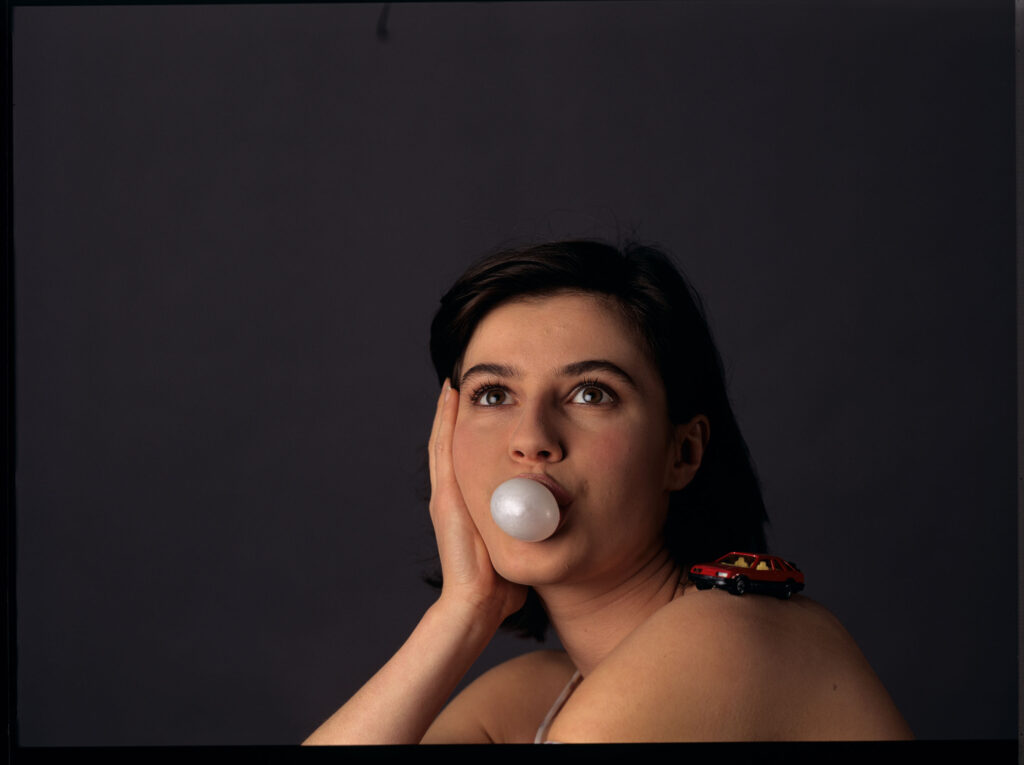 Główna bohaterka filmu Valentine (Irène Jacob).