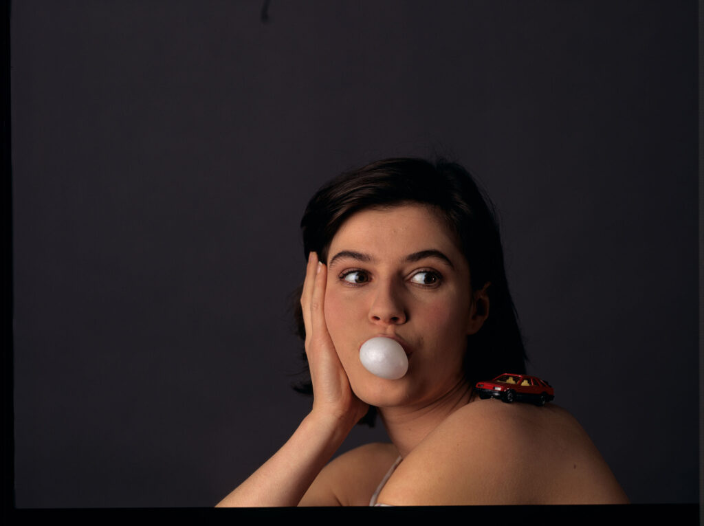 Główna bohaterka filmu Valentine (Irène Jacob).