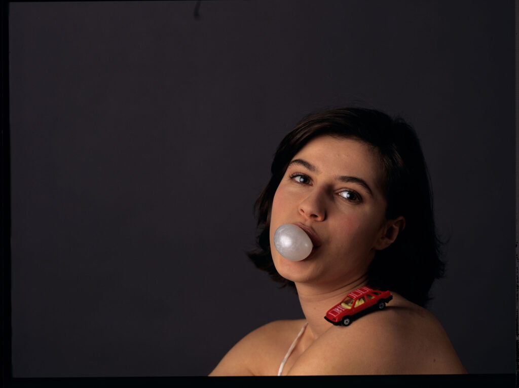 Główna bohaterka filmu Valentine (Irène Jacob).