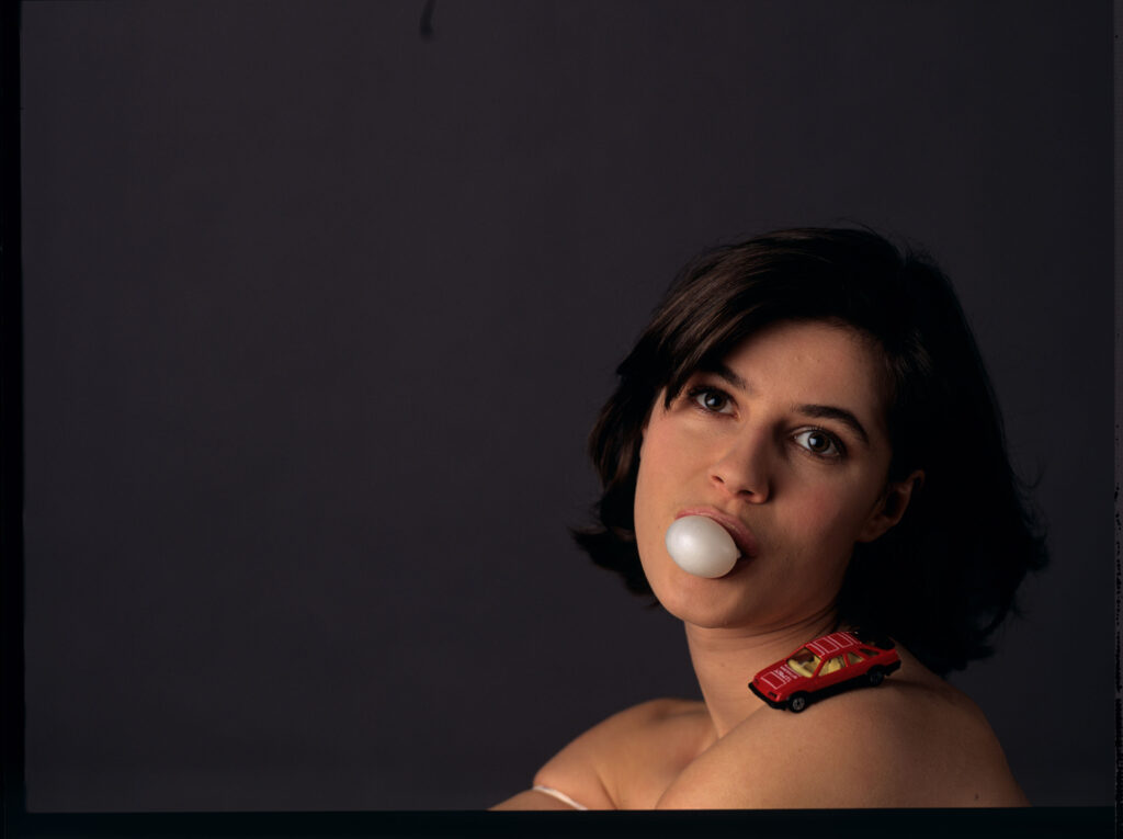 Główna bohaterka filmu Valentine (Irène Jacob).