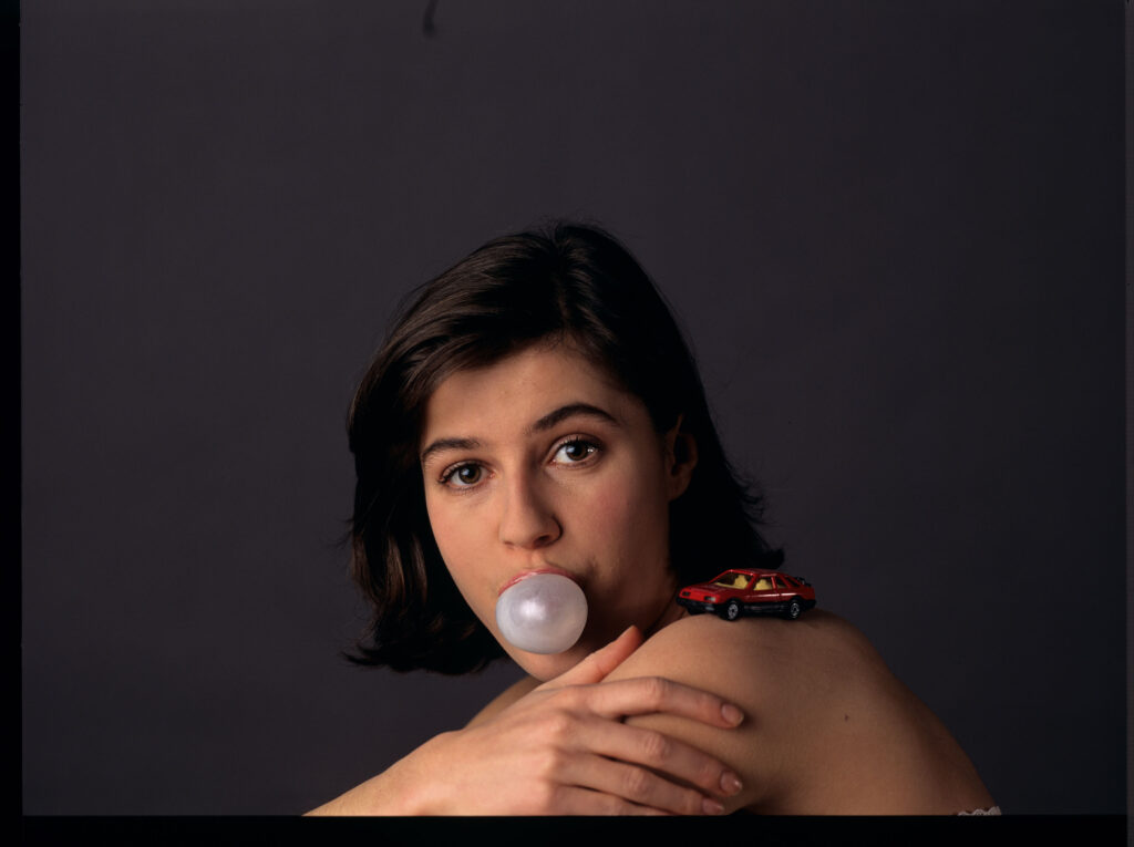 Główna bohaterka filmu Valentine (Irène Jacob).