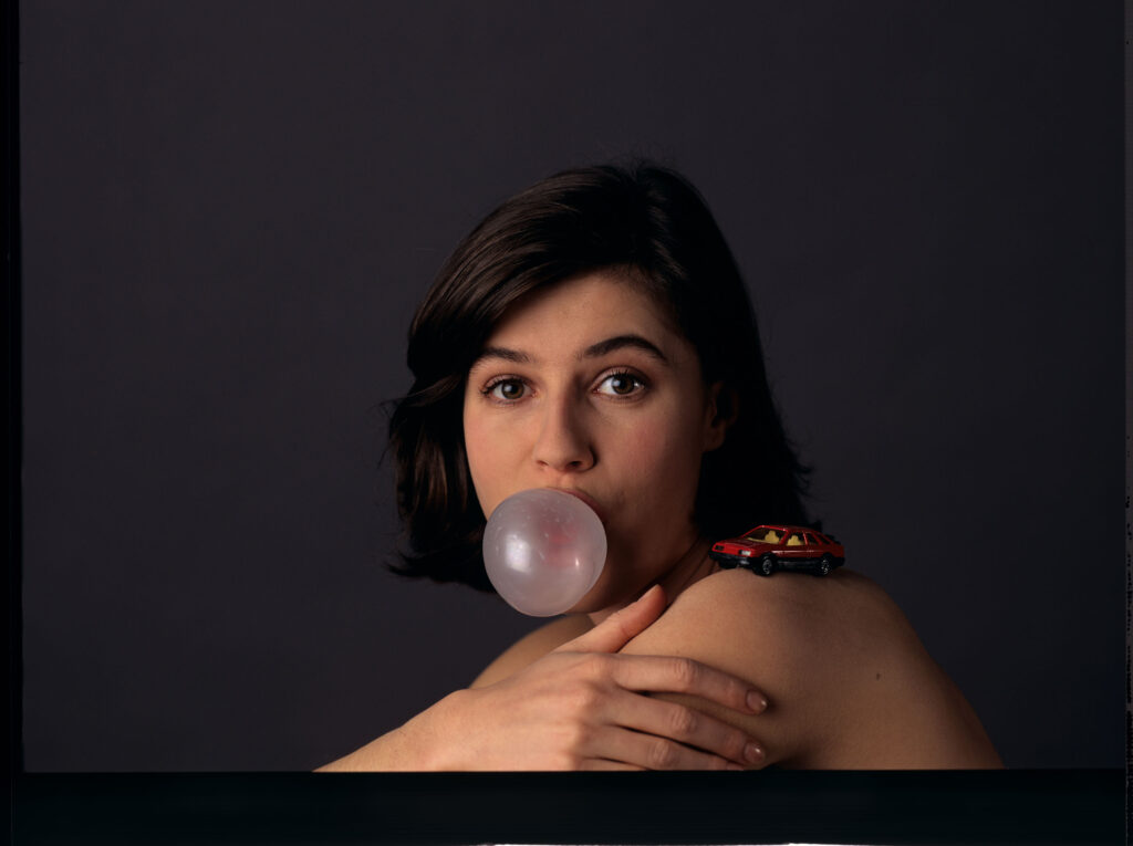 Główna bohaterka filmu Valentine (Irène Jacob).