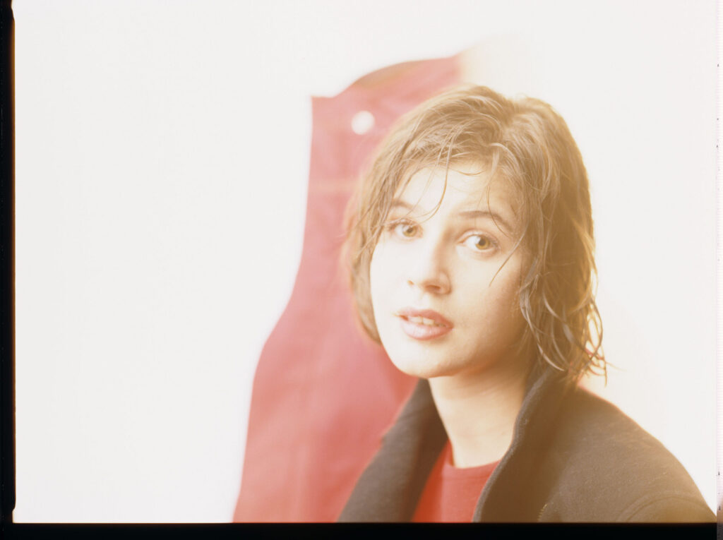 The main character of the movie Valentine (Irène Jacob).