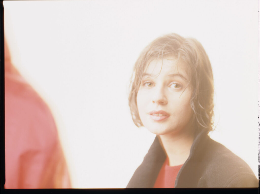 The main character of the movie Valentine (Irène Jacob).