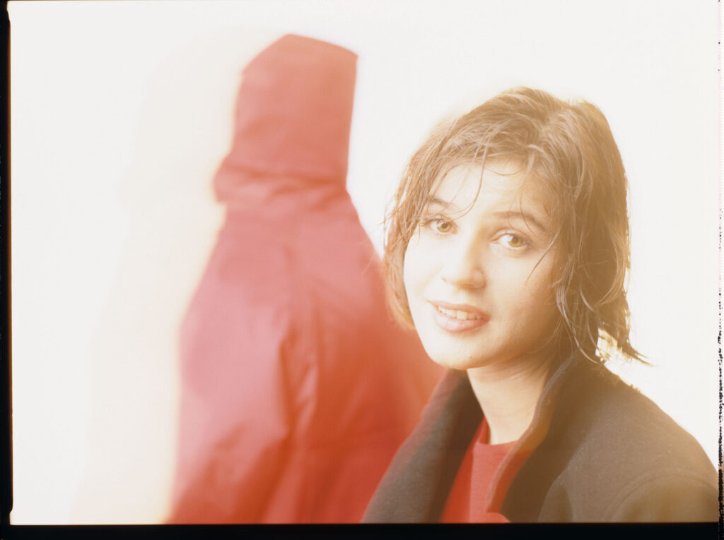 The main character of the movie Valentine (Irène Jacob).