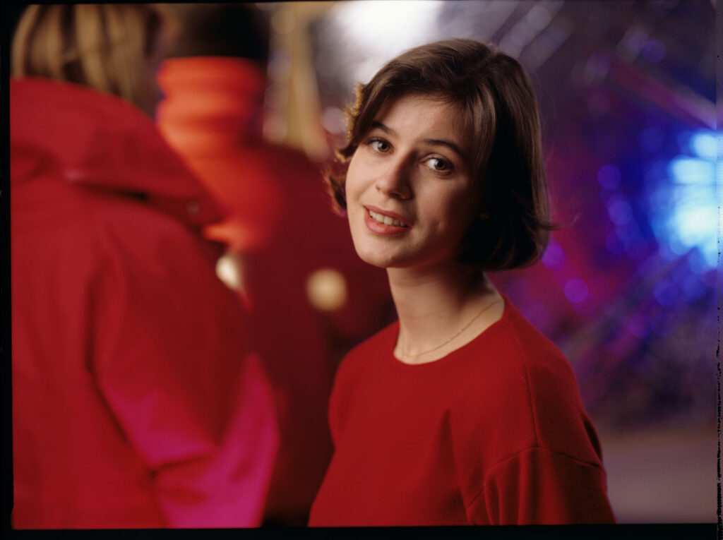 Główna bohaterka filmu Valentine (Irène Jacob).