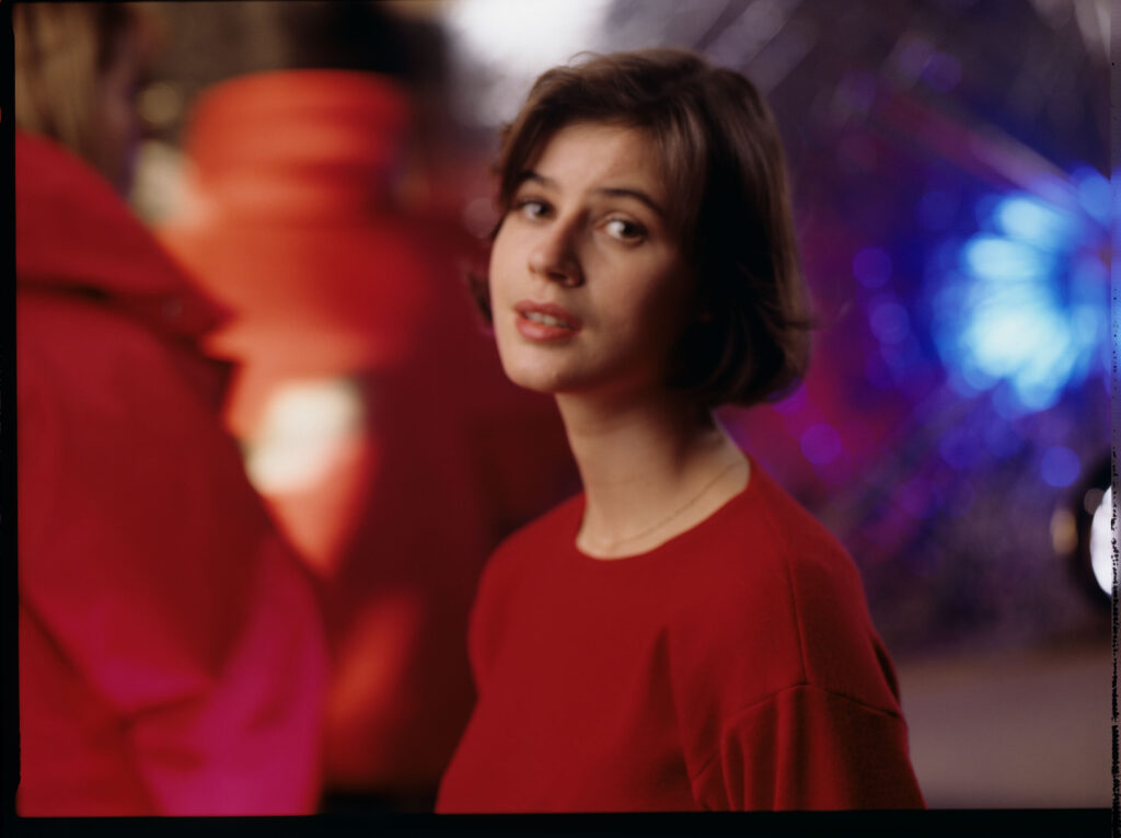 Główna bohaterka filmu Valentine (Irène Jacob).