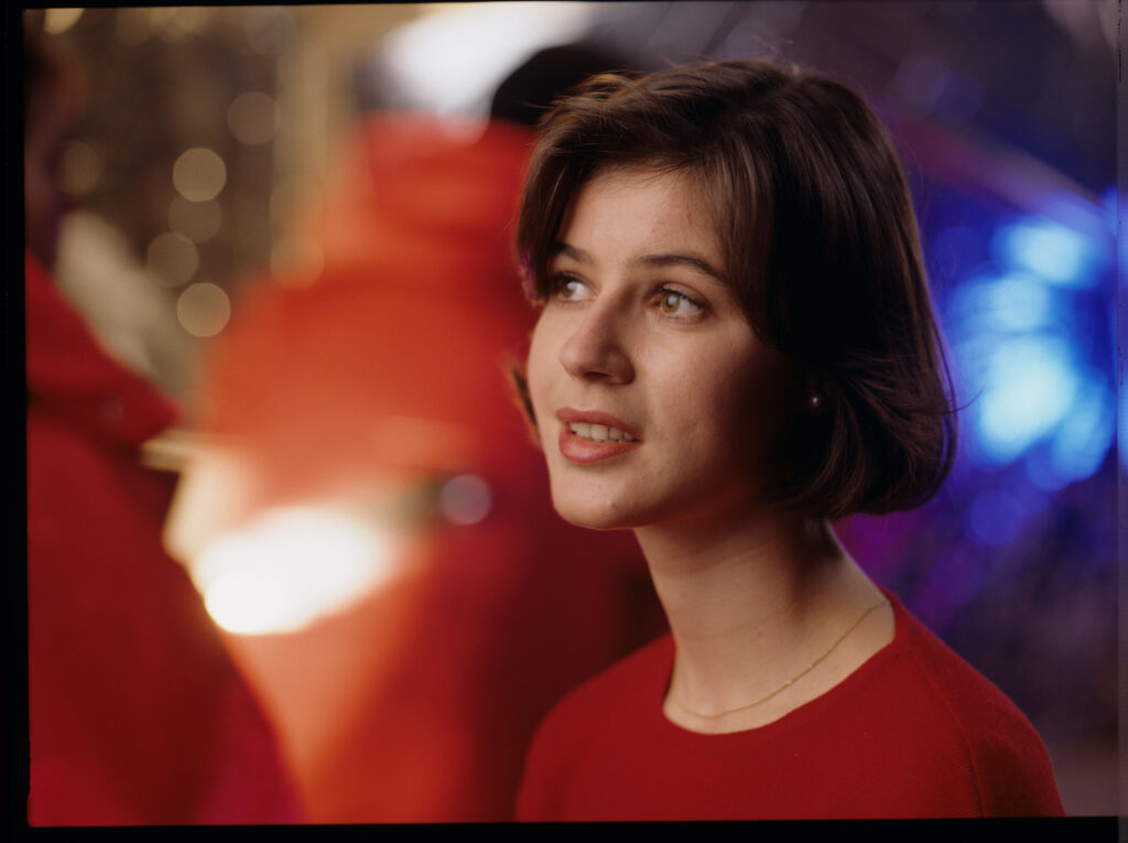 Główna bohaterka filmu Valentine (Irène Jacob).