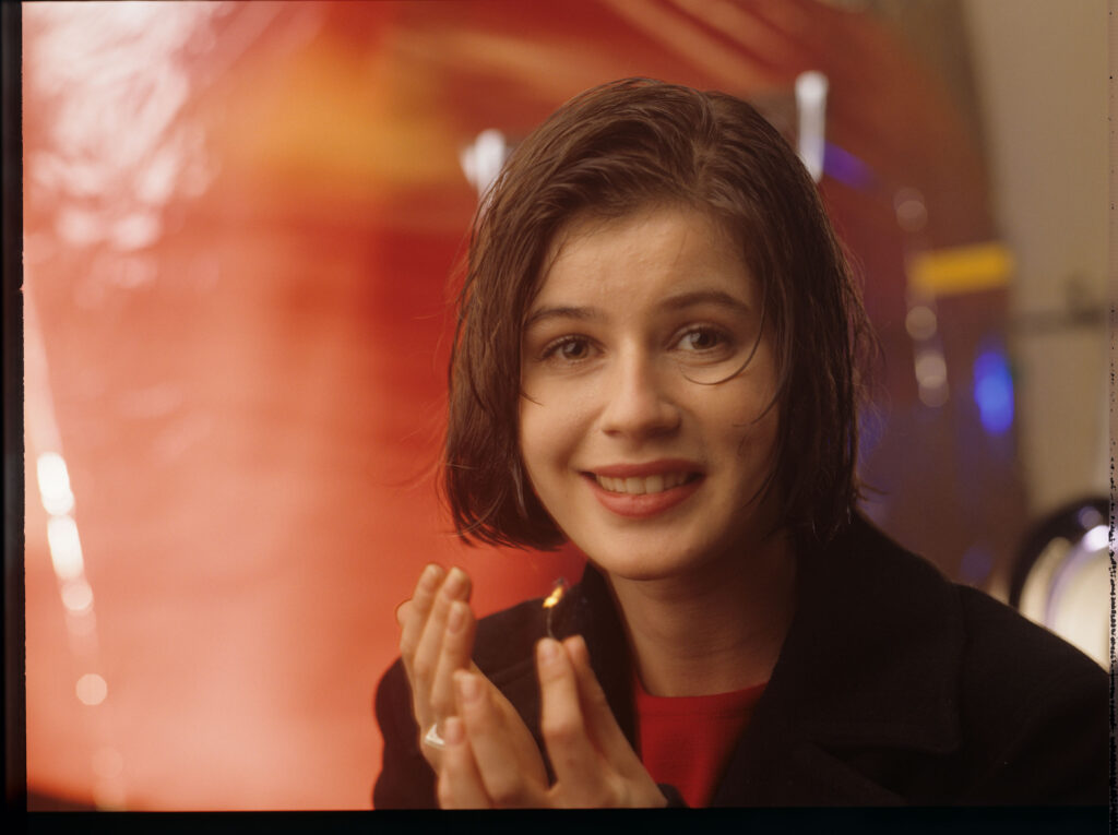 Główna bohaterka filmu Valentine (Irène Jacob).