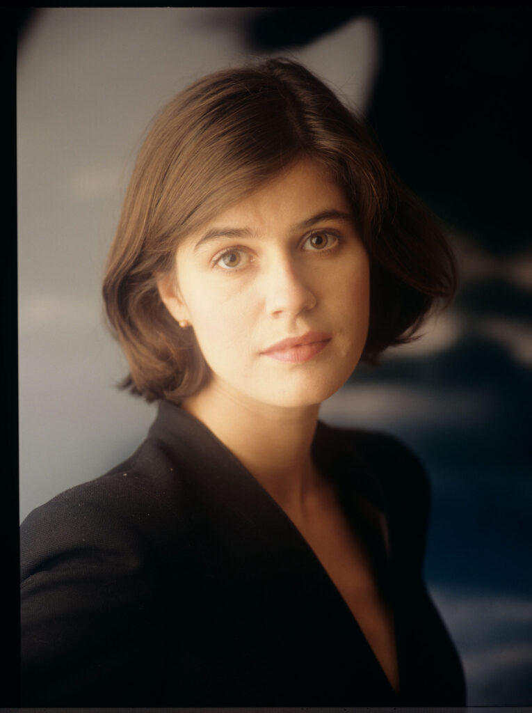 The main character of the movie Valentine (Irène Jacob).